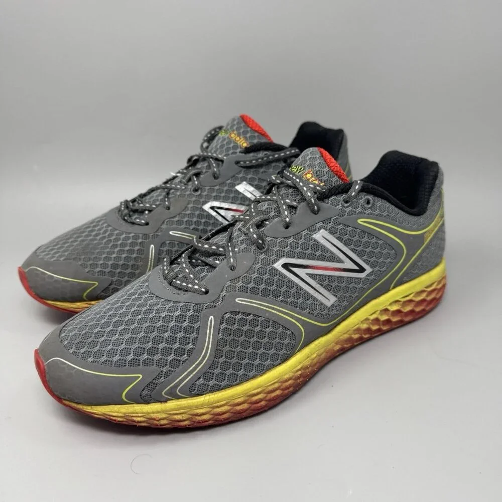 New Balance Fresh Foam 980 Shoe GreyYellow MT980BY Men Size 14